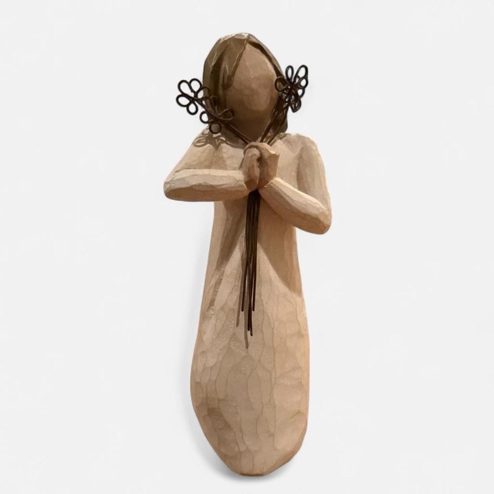 Willow Tree Friendship Figurine 5.5” hand painted